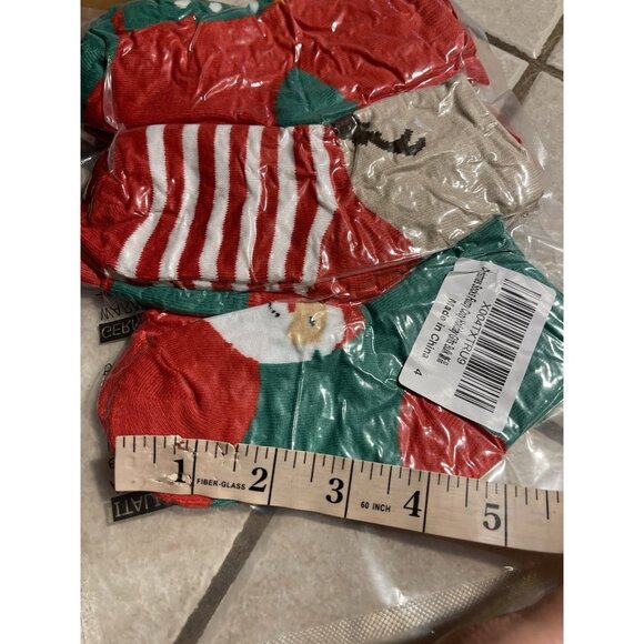 5~Pairs Christmas Socks Children Socks Christmas Gift Unisex Kid Socks Size 3-5Y - Picture 9 of 10